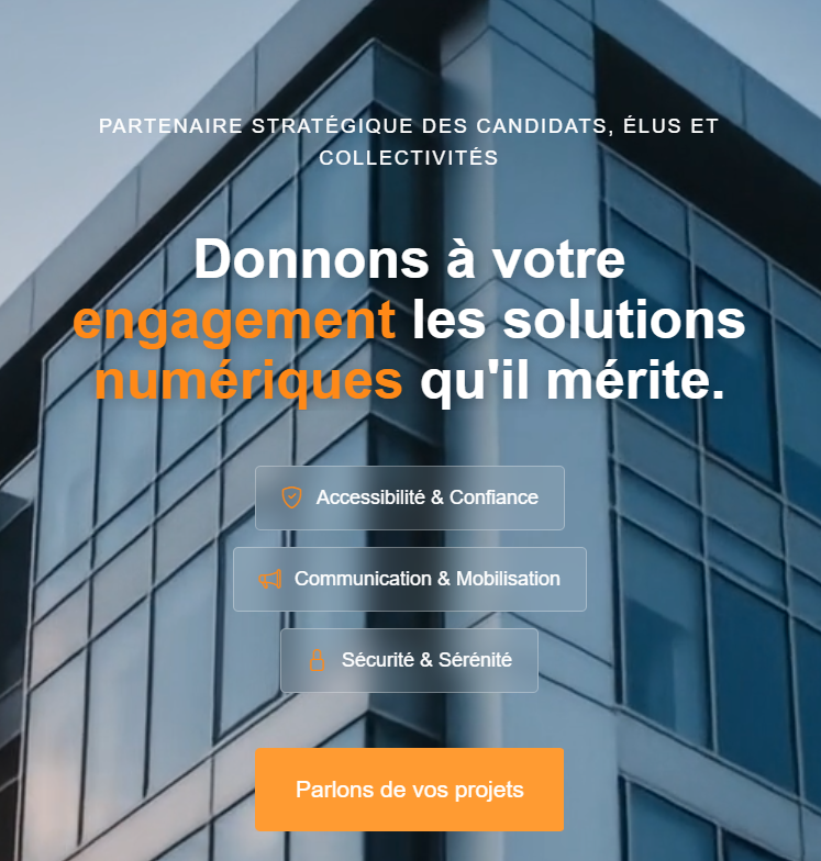 JS Créations Digitales - Solutions numériques pour candidats, élus et collectivités